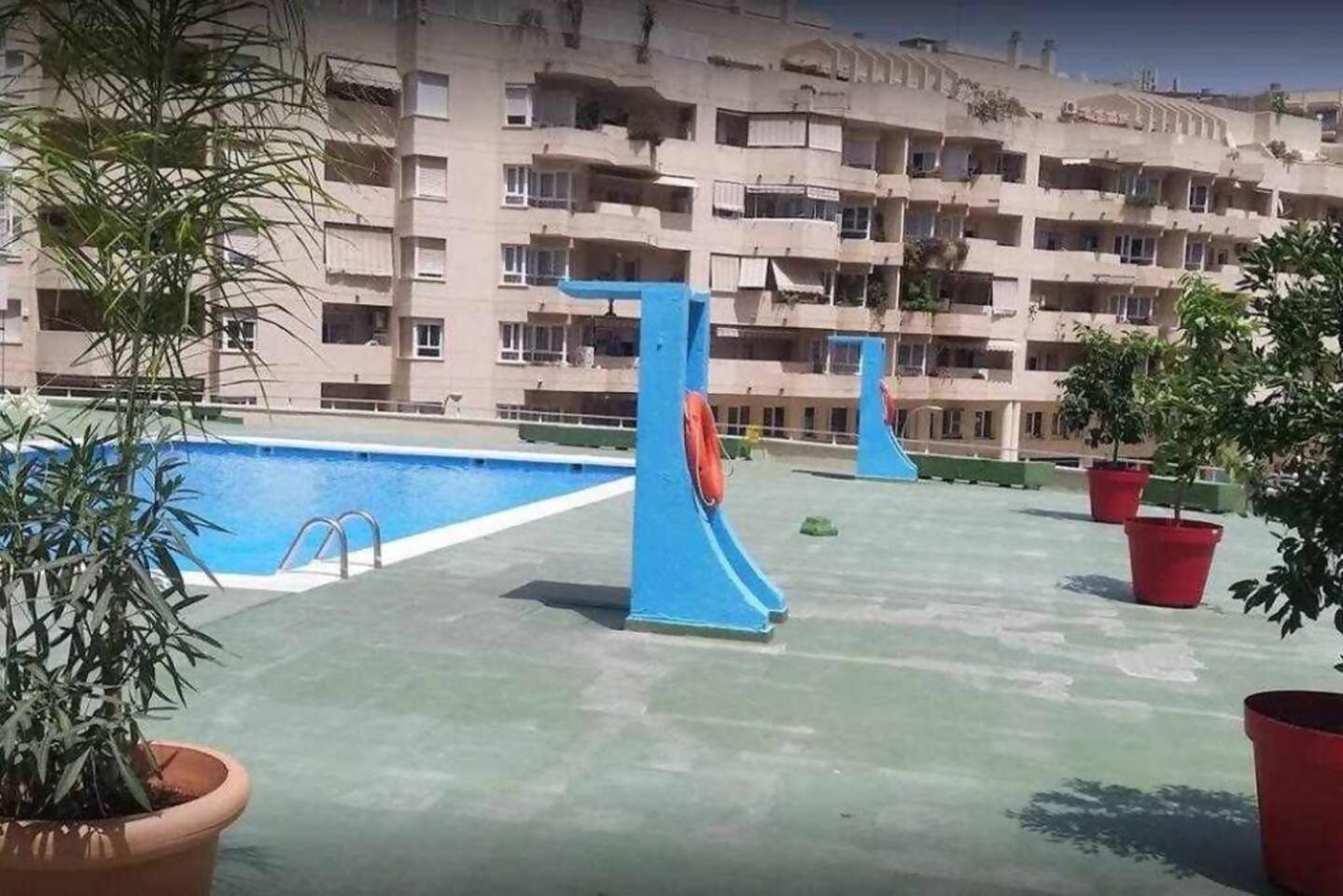 Centro Torremolinos Apto 1 Hab 2-4 Personas Piscina WiFi Terraza Ascensor 3 Planta Exterior foto